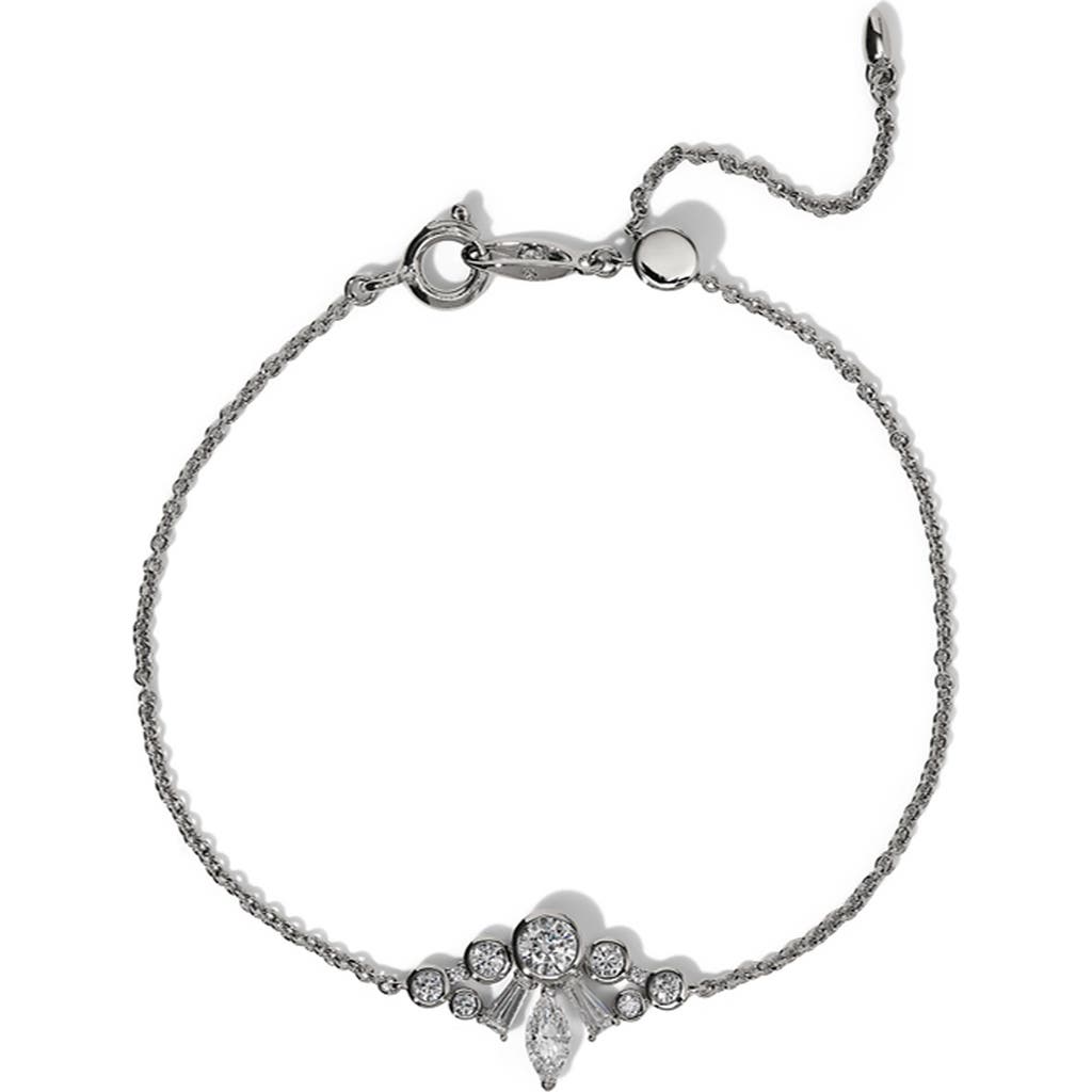 Nadri Nadri Undersea Crown Adjustable Bracelet
