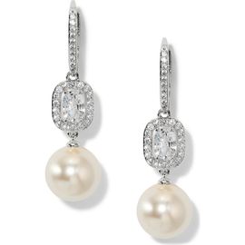 Nadri Nadri Undersea Imitation Pearl Leverback Drop Earrings