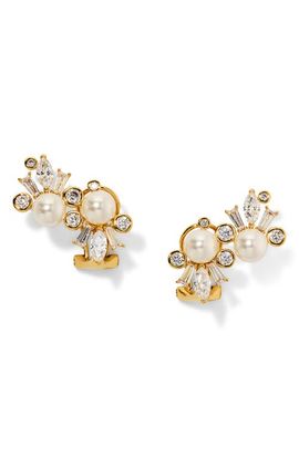 Nadri Nadri Undsea Climber Stud Earrings