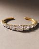 NADRI Naomi Graduated Crystal Cuff Bracelet - 1