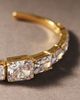 NADRI Naomi Graduated Crystal Cuff Bracelet - 2