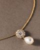 NADRI Sunflower Pearl Drop Necklace - 3