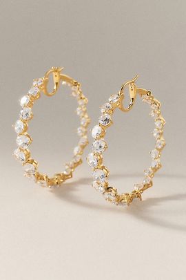 NADRI Tempo Inside Out Hoop Earrings