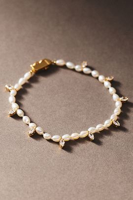 NADRI Vow Pearl Line Bracelet