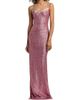 Naeem Khan Women's Floral-Appliquéd Sequined Gown - 2