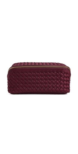 NAGHEDI NAGHEDI Caravan Medium Cosmetic Case Bordeaux One