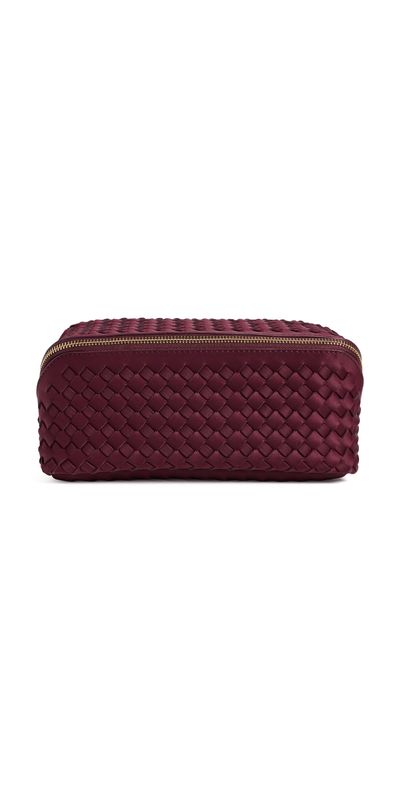 NAGHEDI NAGHEDI Caravan Medium Cosmetic Case Bordeaux One