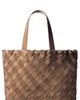 NAGHEDI NAGHEDI Como Medium Striped Woven Tote - 1