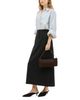 Naghedi Naghedi Gala Woven Satin Chain Clutch - 5