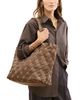Naghedi Naghedi Medium Woven Stripe Suede & Fabric Tote - 2