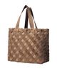 Naghedi Naghedi Medium Woven Stripe Suede & Fabric Tote - 4