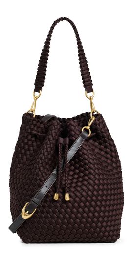 NAGHEDI NAGHEDI Mercer Large Bucket Bag Chocolate (Solid) One