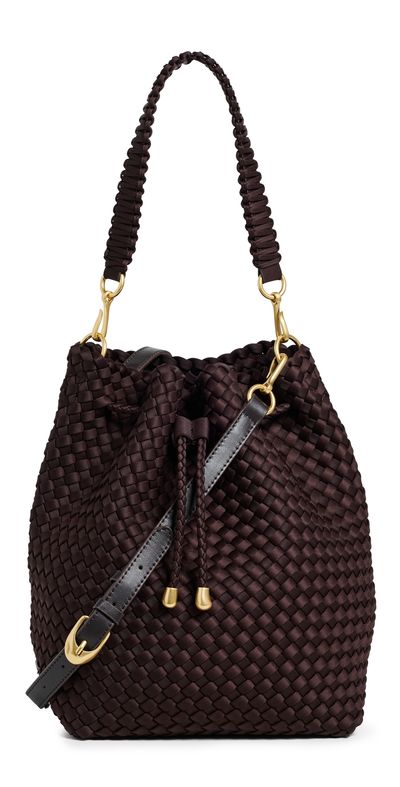 NAGHEDI NAGHEDI Mercer Large Bucket Bag Chocolate (Solid) One
