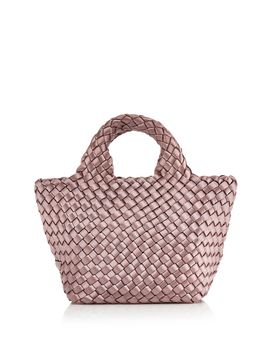 Naghedi Naghedi Petit Woven Satin Tote