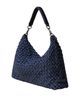 Naghedi Naghedi Porto Medium Double Weave Half Moon Bag - 4