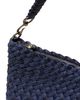 Naghedi Naghedi Porto Medium Double Weave Half Moon Bag - 5