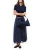 Naghedi Naghedi Porto Medium Double Weave Half Moon Bag - 6