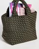 NAGHEDI NAGHEDI St. Barths Small Tote Olive One - 3