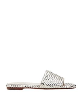 Naghedi Naghedi Women's St. Barths Metallic Slide