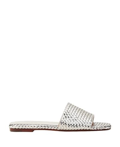 Naghedi Naghedi Women's St. Barths Metallic Slide