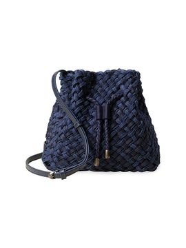 Naghedi Women's Gramercy Double Weave Bucket Bag