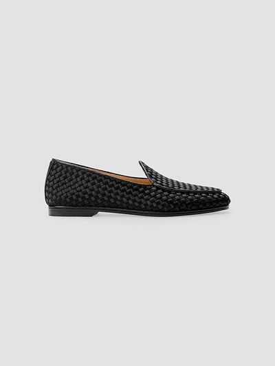 NAGHEDI Women's Lucca Satin Loafers