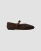 NAGHEDI Women's Marais Satin Mary Jane Flats - 1
