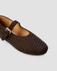 NAGHEDI Women's Marais Satin Mary Jane Flats - 3