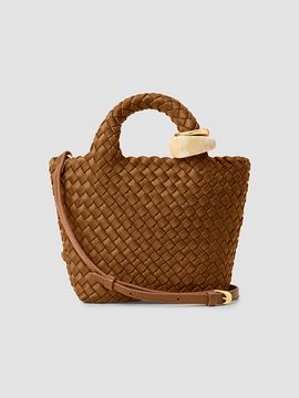 Naghedi Women's St. Barths Petit Beads Top Handle Bag