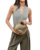 Naghedi Women's St. Barths Petit Double Weave Metallic Top Handle Bag - 3
