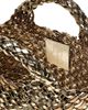 Naghedi Women's St. Barths Petit Double Weave Metallic Top Handle Bag - 6