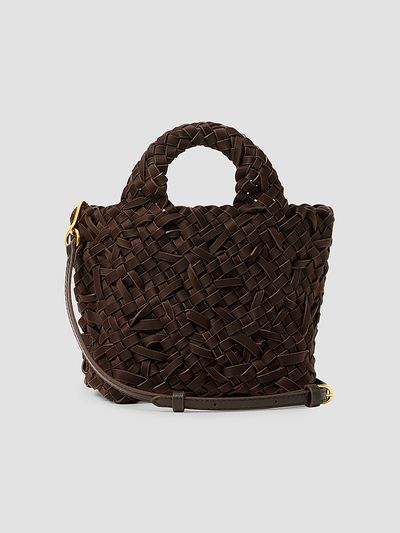 NAGHEDI Women's St. Barths Petit Nest Weave Tote Bag