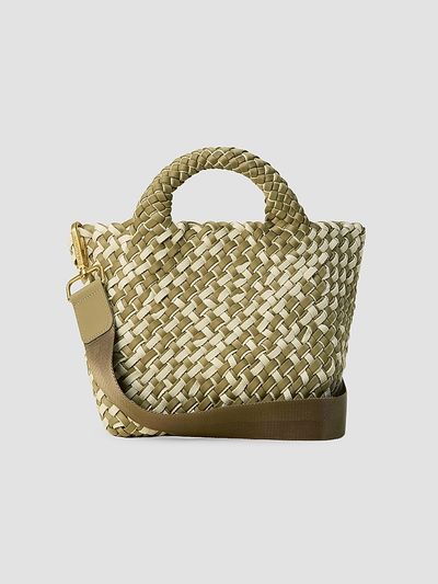 Naghedi Women's St. Barths Small Double Weave Tote Bag