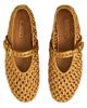 NAGHEDI Women's Sydney Satin Mary Jane Flats - 2