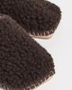 Naguisa Naguisa Namo Teddy Slides Dark Brown - 6
