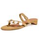 Naguisa Naguisa Noya Thong Sandal Camel - 1