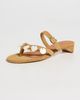 Naguisa Naguisa Noya Thong Sandal Camel - 2