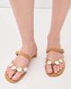 Naguisa Naguisa Noya Thong Sandal Camel - 3