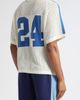 NAHMIAS NAHMIAS 24 Oversize Cotton Pointelle V-Neck Soccer Jersey - 2