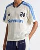 NAHMIAS NAHMIAS 24 Oversize Cotton Pointelle V-Neck Soccer Jersey - 4