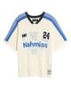 NAHMIAS NAHMIAS 24 Oversize Cotton Pointelle V-Neck Soccer Jersey - 5