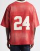 NAHMIAS NAHMIAS Campus Oversize Heavyweight Cotton V-Neck Jersey - 3