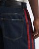 NAHMIAS NAHMIAS Destroyed Denim Track Pants - 5
