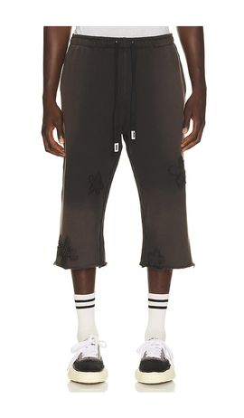 Nahmias Nahmias Flower Patch Long Sweat Short