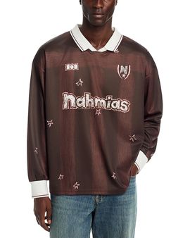 Nahmias Nahmias Relaxed Scribble Logo Soccer Jersey
