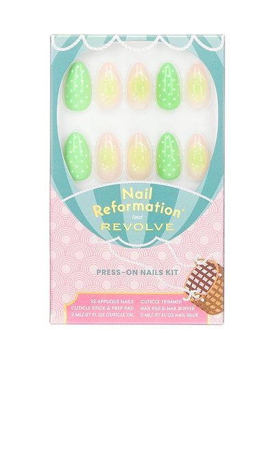 Nail Reformation Nail Reformation x REVOLVE Lime Blossom Press On Nails