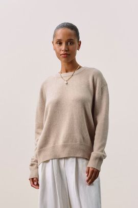 NAKED CASHMERE NAKED CASHMERE KAIA CREWNECK CASHMERE SWEATER