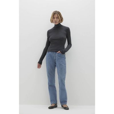NAKED CASHMERE NAKED CASHMERE Rumer Fitted Cashmere Turtleneck