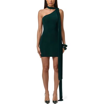 Naked Wardrobe Naked Wardrobe Bare Body Tie Shoulder Body-Con Minidress