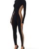 Naked Wardrobe Naked Wardrobe Body Flex Two-Tone Jumpsuit - 4
